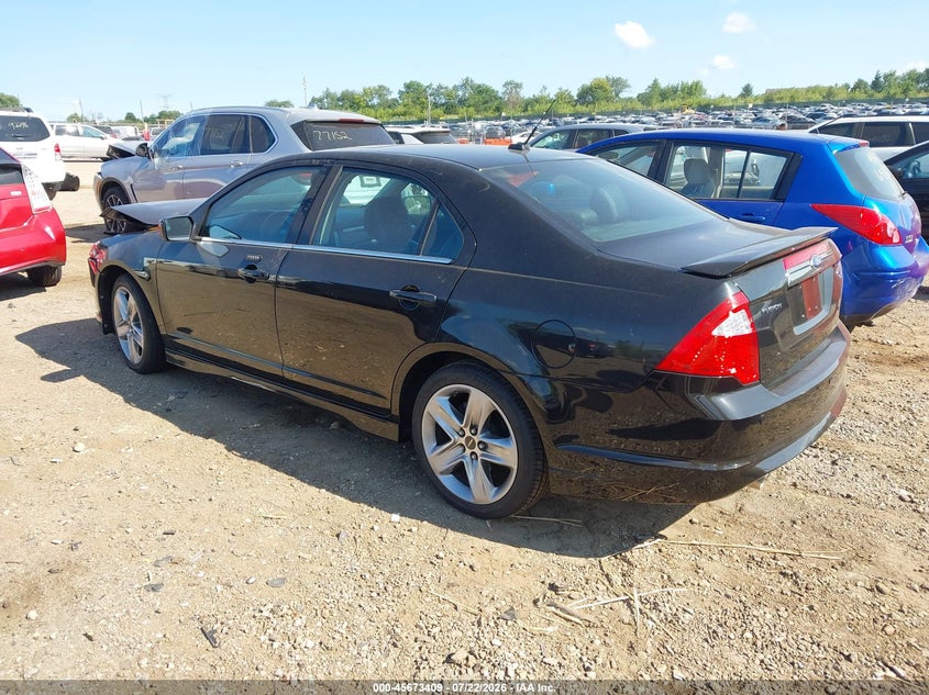 Vin: 3fahp0dc3br283456, lot: 46172009, ford fusion sport 20113