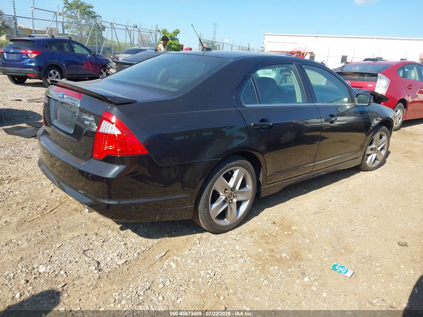 Vin: 3fahp0dc3br283456, lot: 46172009, ford fusion sport 20114