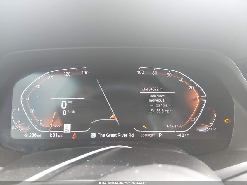 2021 BMW X5 Sdrive40I VIN: 5UXCR4C05M9H69411 Lot: 45673434