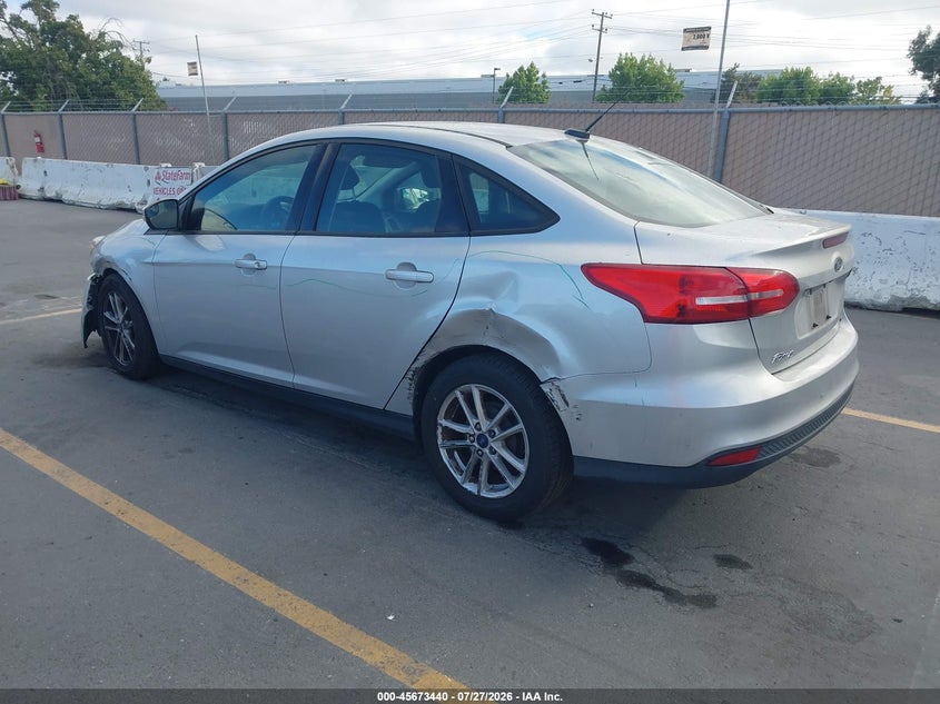 Vin: 1fadp3f29hl300157, lot: 46172040, ford focus se 20173