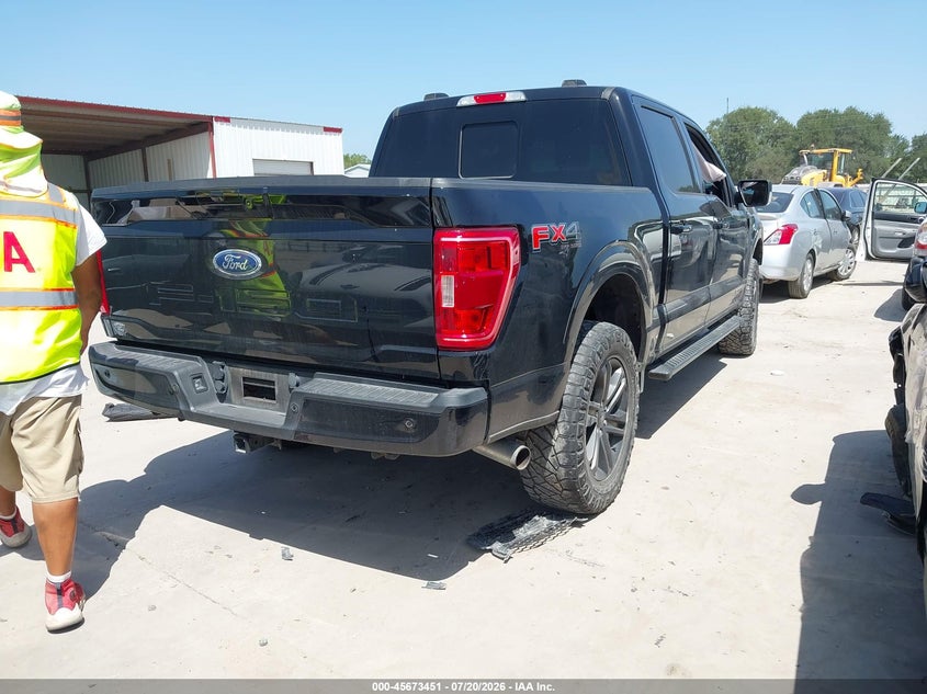 2021 FORD F-150 auction photo 4