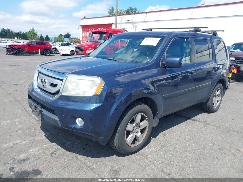 2011 Honda Pilot Ex-L 5FNYF4H76BB012944 photo 1