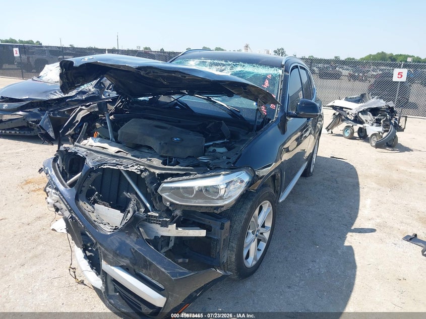 Vin: 5uxty3c03llu72486, lot: 46172065, bmw x3 sdrive30i 20202