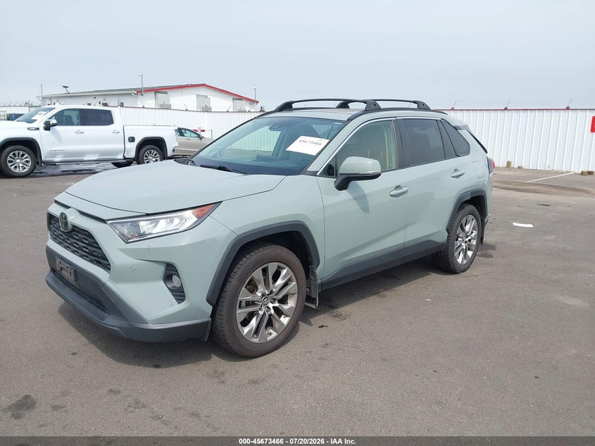 2019 Toyota RAV 4, Удар сзади, IAAI, VIN JTMA1RFV4KD014665 — фото 2