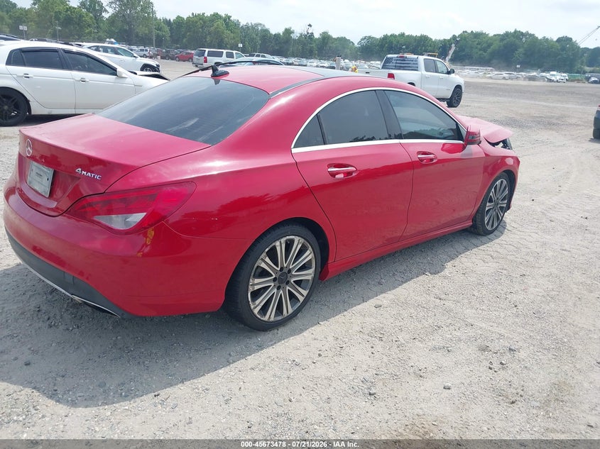 2017 MERCEDES-BENZ CLA 250 auction photo 4