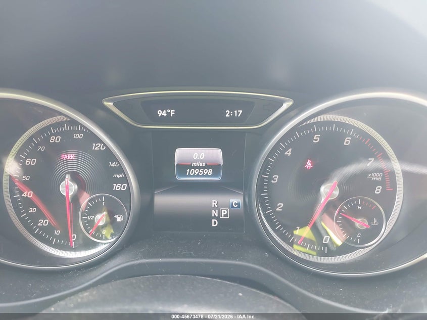 2017 MERCEDES-BENZ CLA 250 auction photo 7