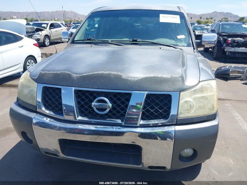 2007 Nissan Titan Se VIN: 1N6AA07AX7N210745 Lot: 45673488