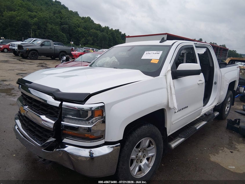 2016 Chevrolet Silverado, Left Side, IAAI, VIN 3GCUKREC3GG185363 — photo 2