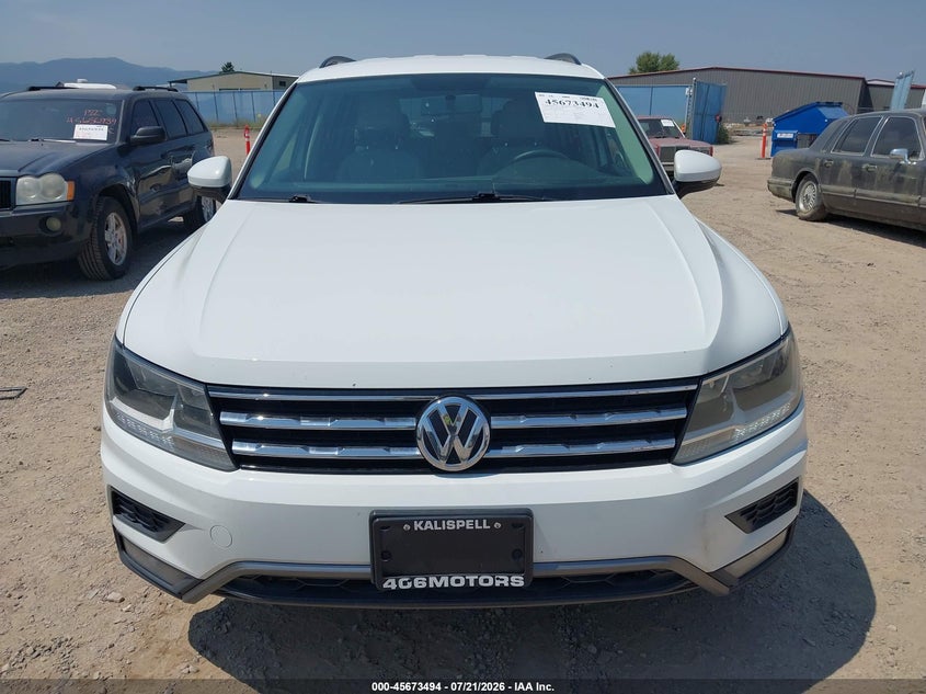2018 Volkswagen Tiguan 2.0T S VIN: 3VV0B7AX9JM022867 Lot: 45673494