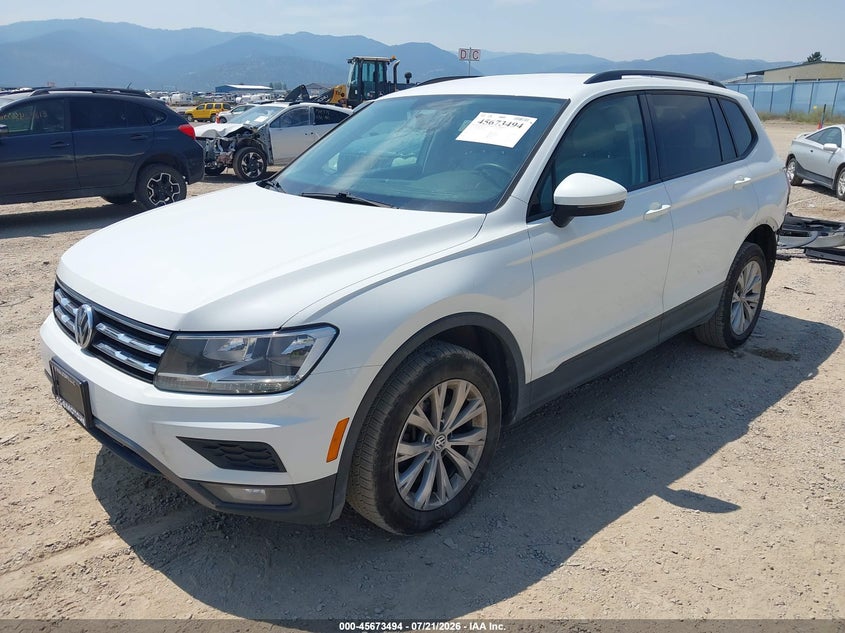 2018 Volkswagen Tiguan 2.0T S VIN: 3VV0B7AX9JM022867 Lot: 45673494