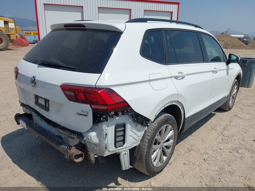 2018 Volkswagen Tiguan 2.0T S VIN: 3VV0B7AX9JM022867 Lot: 45673494