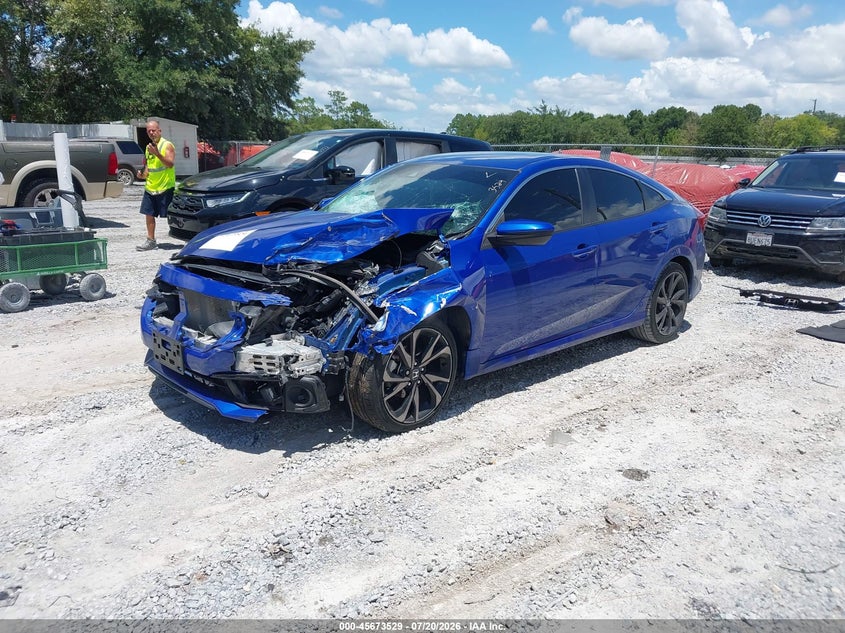 2021 HONDA CIVIC auction photo 2