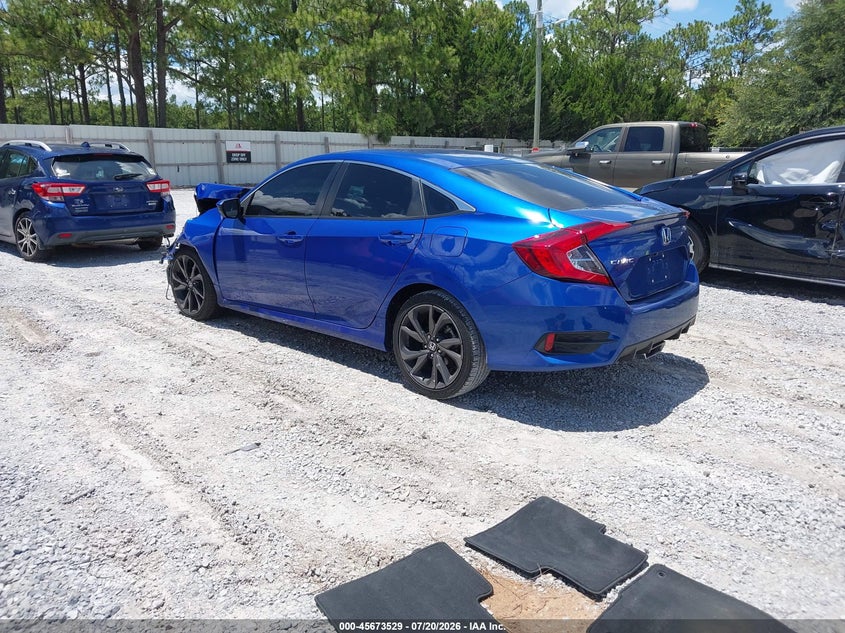 2021 HONDA CIVIC auction photo 3