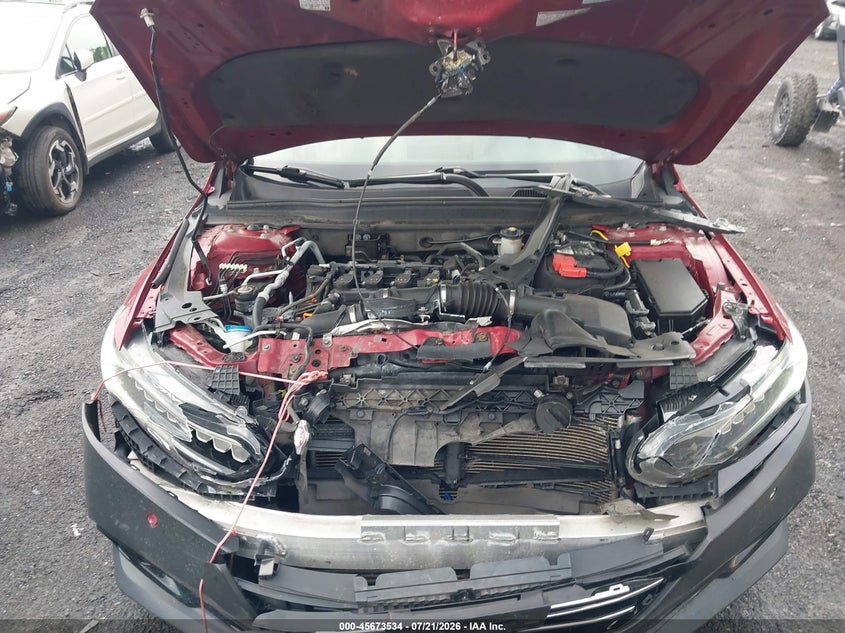 2022 Honda Accord Ex-L VIN: 1HGCV1F53NA006448 Lot: 45673534