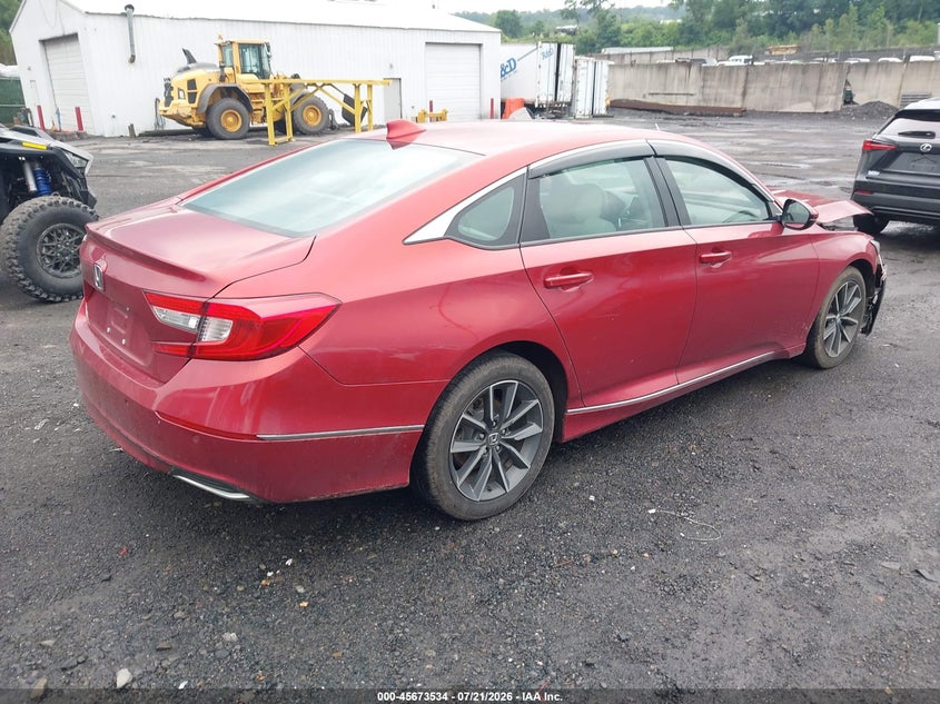 2022 Honda Accord Ex-L VIN: 1HGCV1F53NA006448 Lot: 45673534