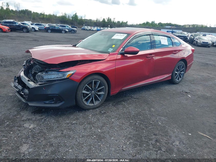 Vin: 1hgcv1f53na006448, lot: 46172134, honda accord ex-l 20222
