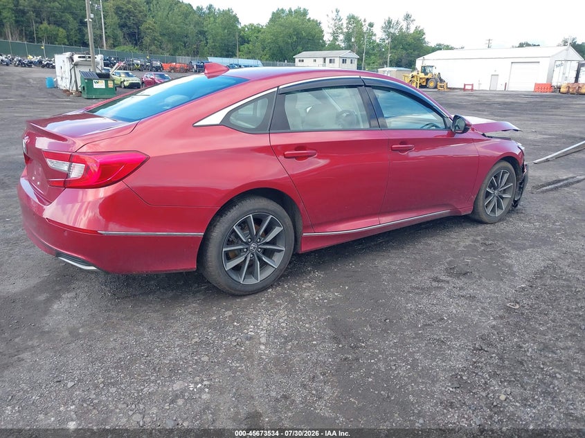 Vin: 1hgcv1f53na006448, lot: 46172134, honda accord ex-l 20224