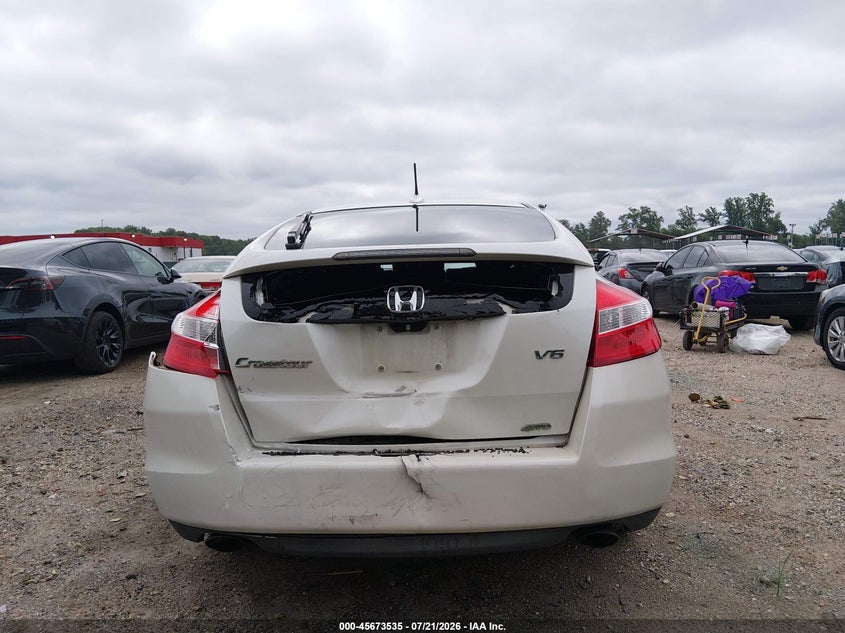 2012 Honda Crosstour Ex-L VIN: 5J6TF2H57CL007421 Lot: 45673535