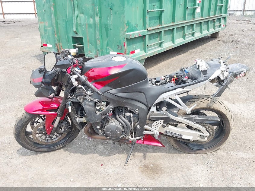 2011 Honda Cbr600 Rr VIN: JH2PC404XBK400761 Lot: 45673545
