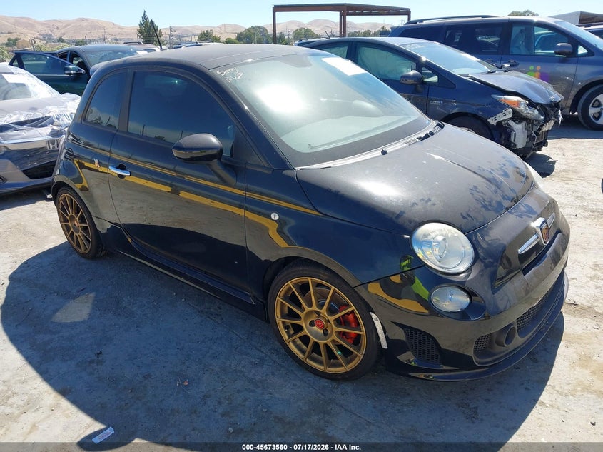 2012 Fiat 500 Abarth VIN: 3C3CFFFH0CT314237 Lot: 45673560