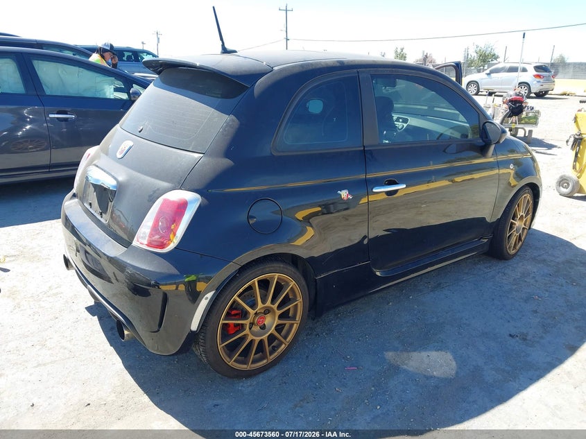 2012 Fiat 500 Abarth VIN: 3C3CFFFH0CT314237 Lot: 45673560