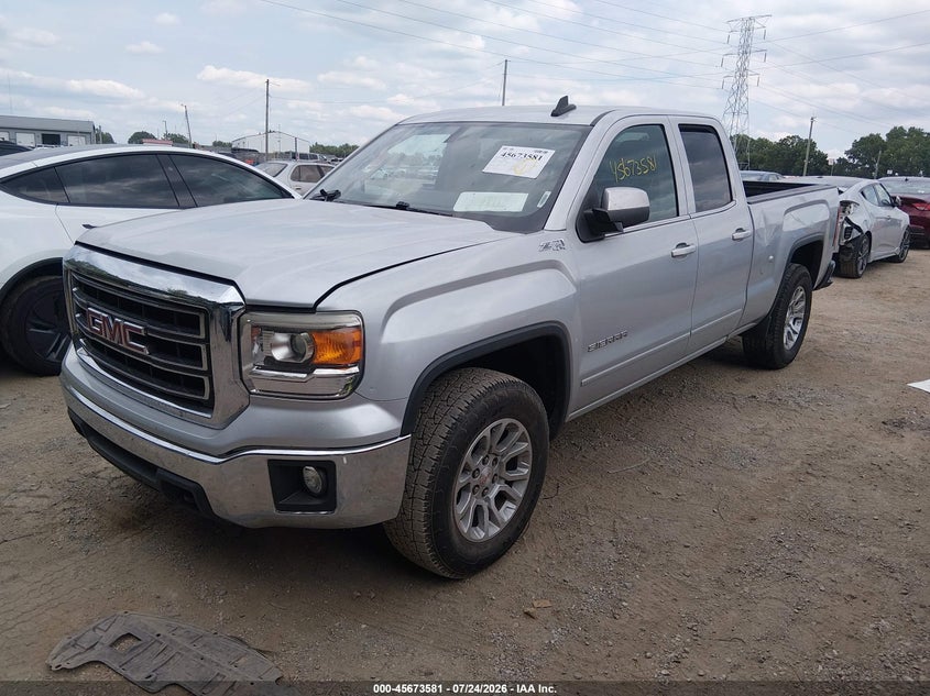 Vin: 1gtv2uec0fz444106, lot: 46172181, gmc sierra 1500 sle 20152
