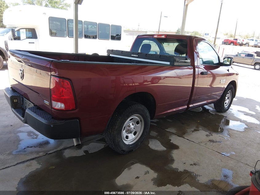 Vin: 3c6jr6dg4hg764694, lot: 46172186, ram 1500 tradesman  4x2 8' box 20174