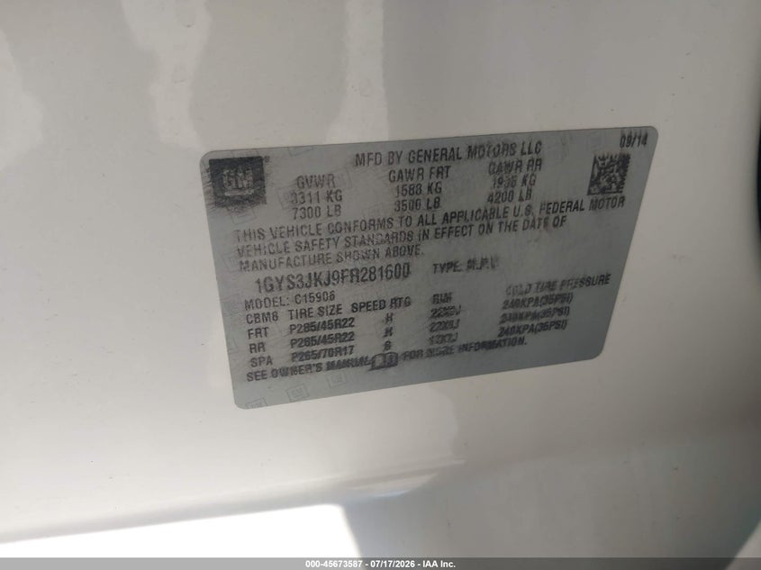 CADILLAC ESCALADE ESV - zdjęcie 9