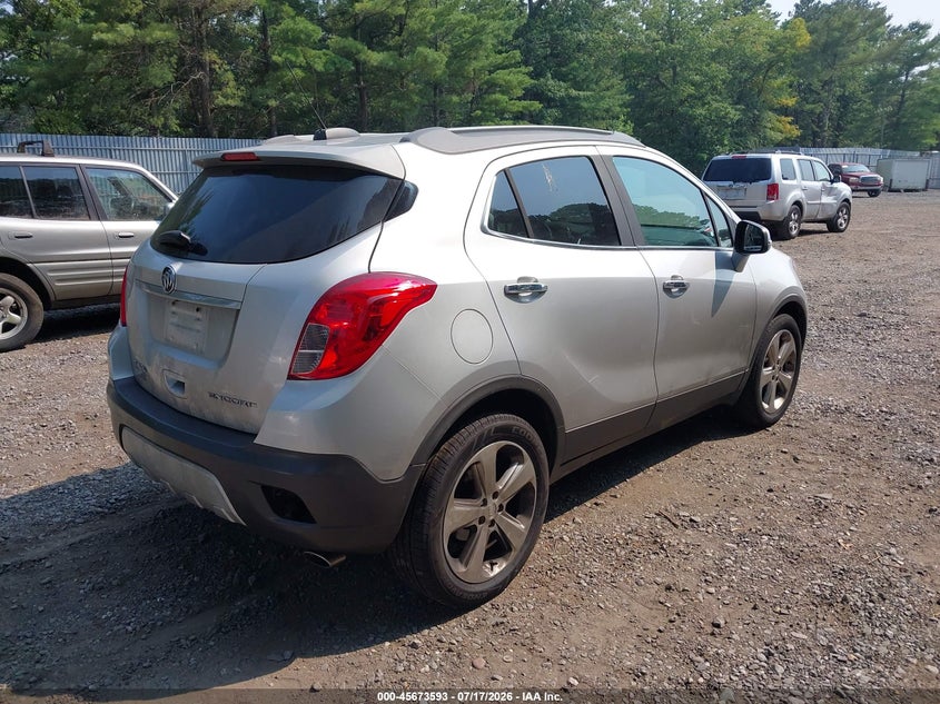 Vin: kl4cjasb3fb051417, lot: 46172193, buick encore 20154