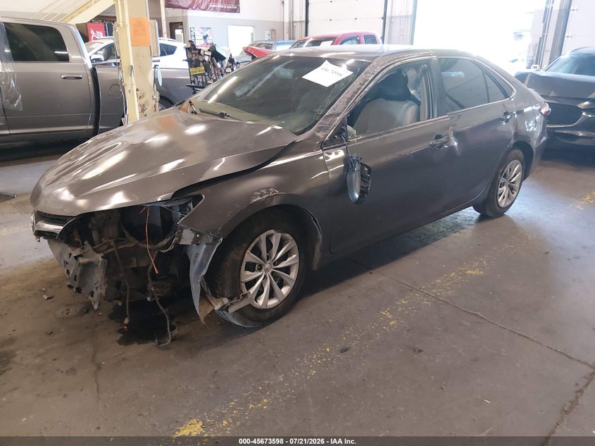 2015 TOYOTA CAMRY auction photo 2