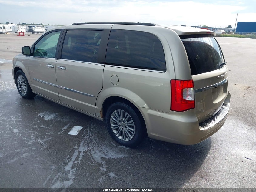 Vin: 2c4rc1cg0dr535399, lot: 46172202, chrysler town & country touring-l 20133
