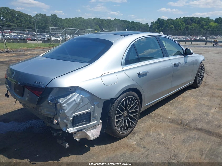 Vin: w1k6g7gb8sa336729, lot: 46172207, mercedes-benz s 580 4matic 20254