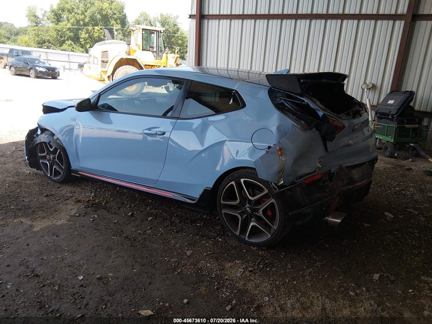 Vin: kmht36ah8lu004818, lot: 46172210, hyundai veloster n 20203