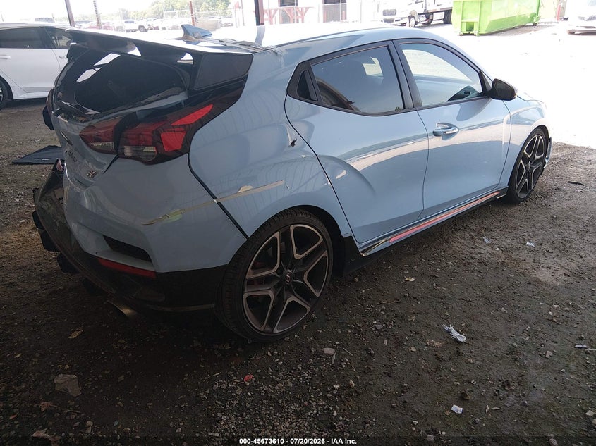 Vin: kmht36ah8lu004818, lot: 46172210, hyundai veloster n 20204