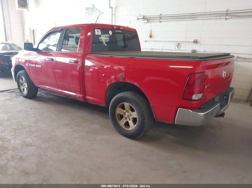 2011 Ram Ram 1500 Slt VIN: 1D7RV1GT8BS649539 Lot: 45673612