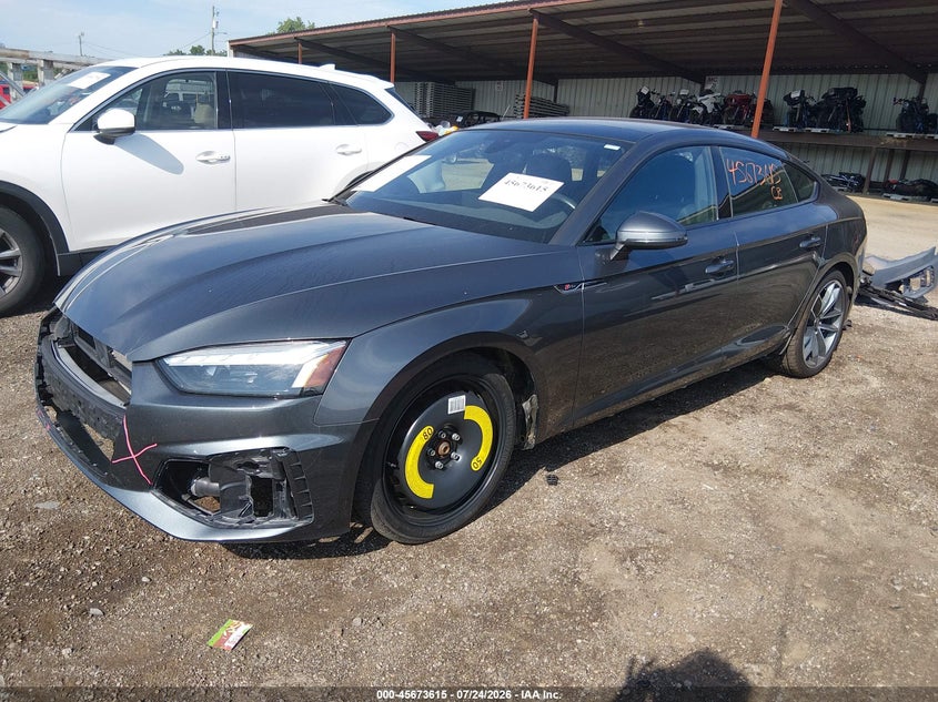 Vin: waudacf59ra101061, lot: 46172215, audi a5 sportback premium 45 tfsi s line quattro s tronic 20242