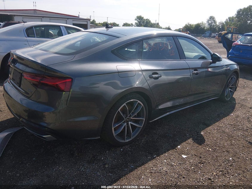 Vin: waudacf59ra101061, lot: 46172215, audi a5 sportback premium 45 tfsi s line quattro s tronic 20244
