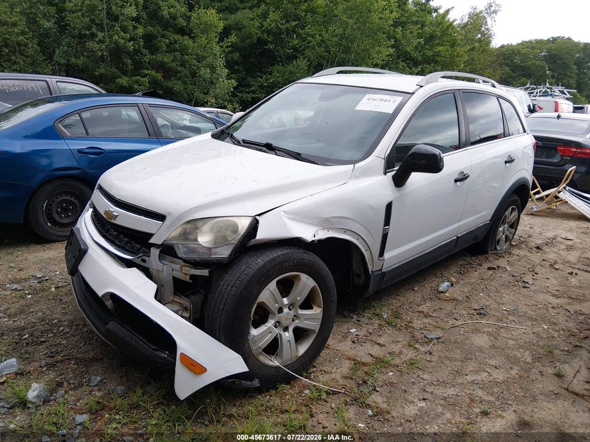 Vin: 3gnal2ek1es549960, lot: 46172217, chevrolet captiva sport fleet ls 20142