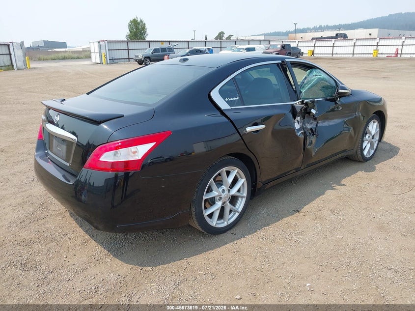 2009 Nissan Maxima 3.5 Sv VIN: 1N4AA51E79C818593 Lot: 45673619