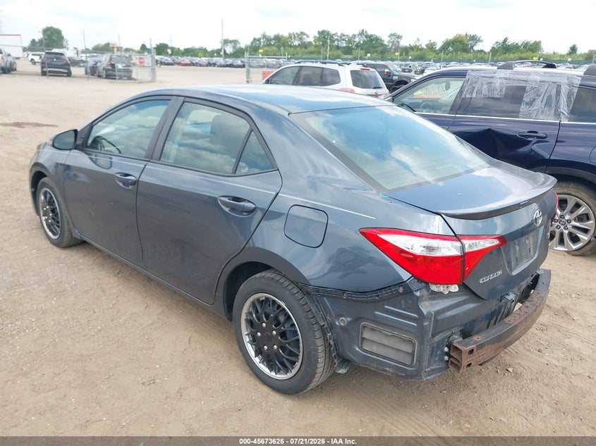 2015 Toyota Corolla S VIN: 2T1BURHE5FC275038 Lot: 45673626