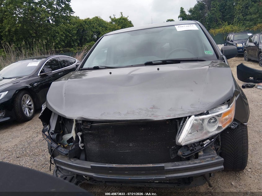 2013 Honda Odyssey Lx VIN: 5FNRL5H2XDB064202 Lot: 45673633