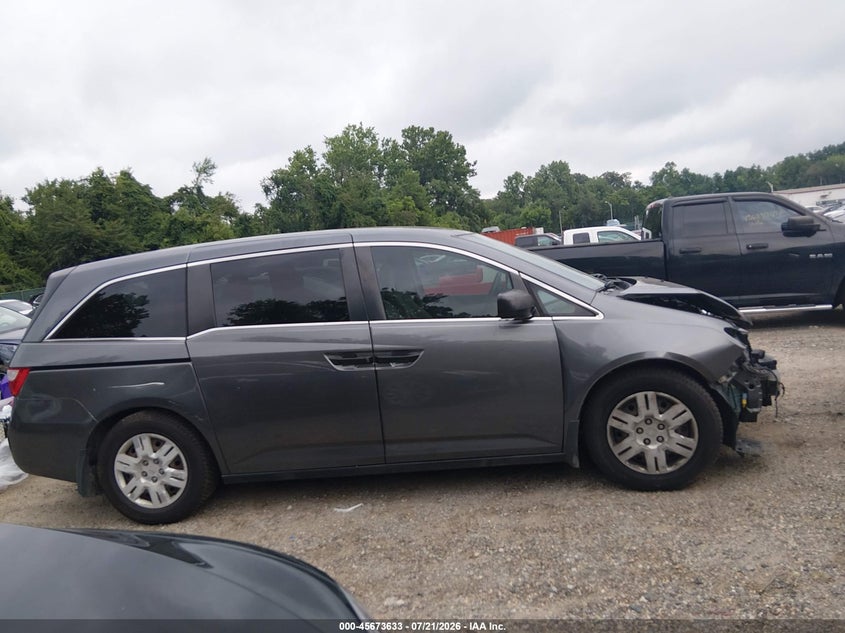 2013 Honda Odyssey Lx VIN: 5FNRL5H2XDB064202 Lot: 45673633