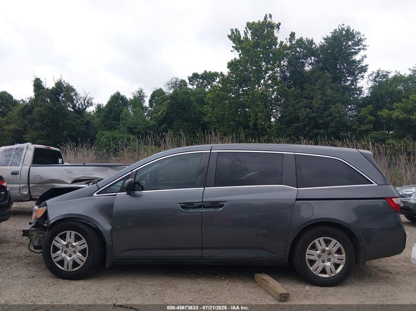 2013 Honda Odyssey Lx VIN: 5FNRL5H2XDB064202 Lot: 45673633