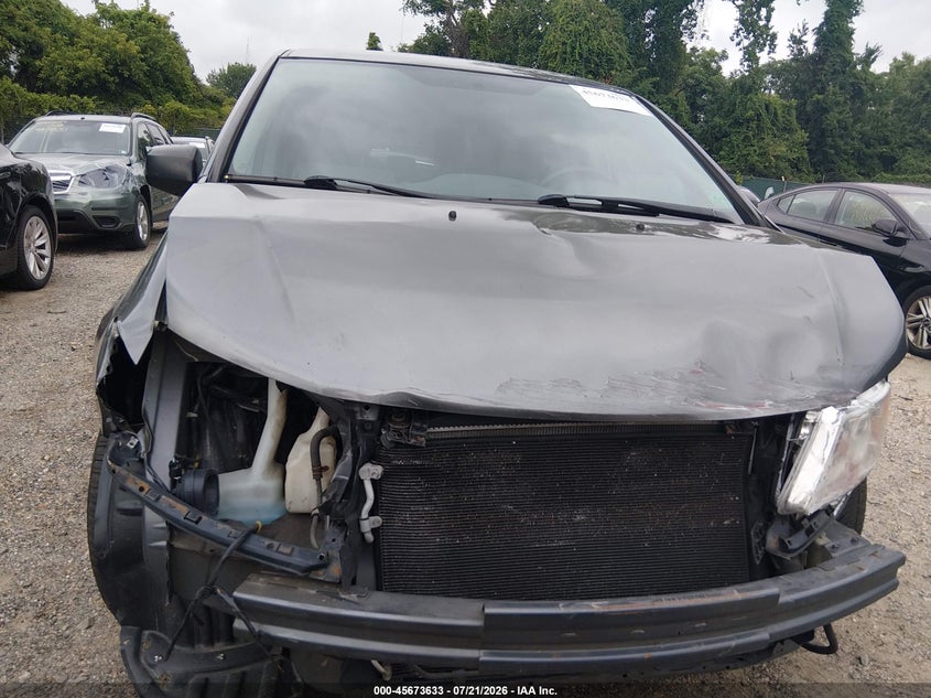 2013 Honda Odyssey Lx VIN: 5FNRL5H2XDB064202 Lot: 45673633