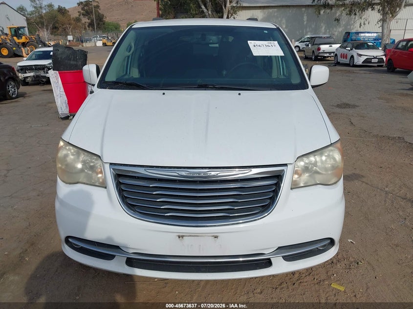 2013 Chrysler Town & Country Touring VIN: 2C4RC1BG1DR815365 Lot: 45673637