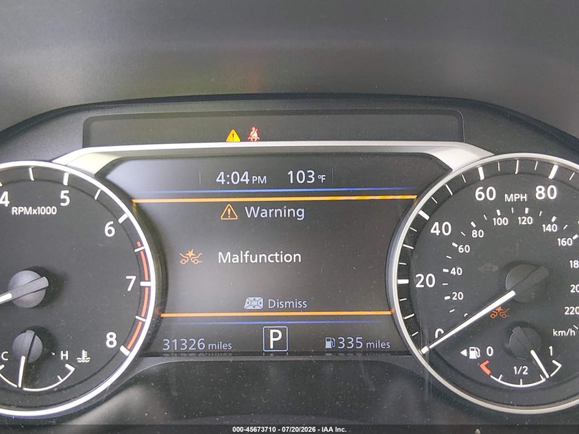 2025 NISSAN ALTIMA auction photo 7