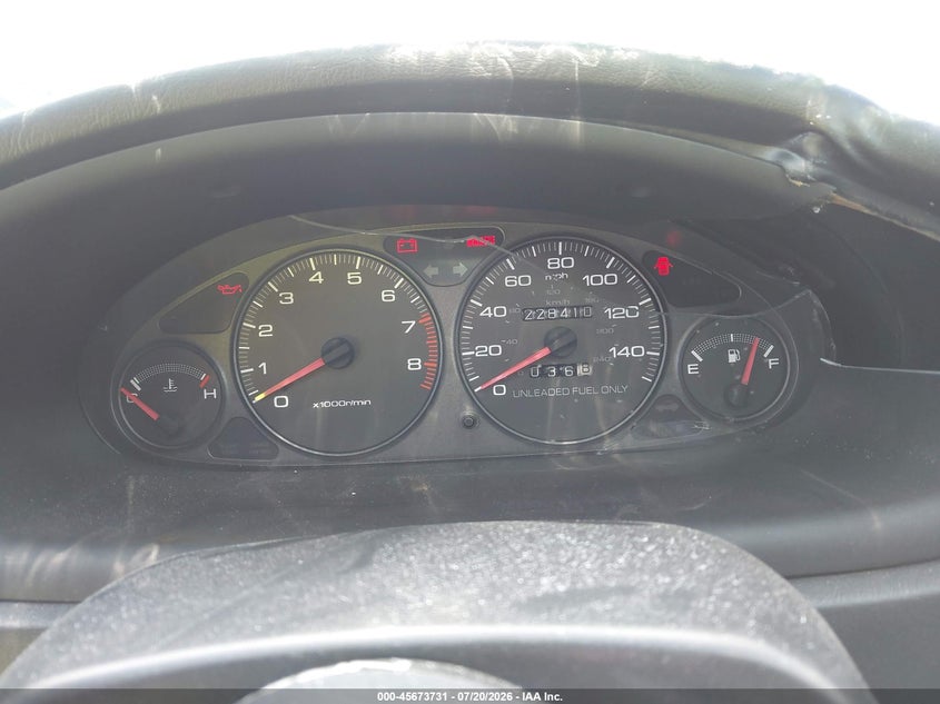 1998 Acura Integra Ls VIN: JH4DC4353WS010556 Lot: 45673731