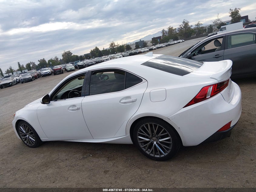 2015 Lexus Is 250 VIN: JTHBF1D26F5045060 Lot: 45673745