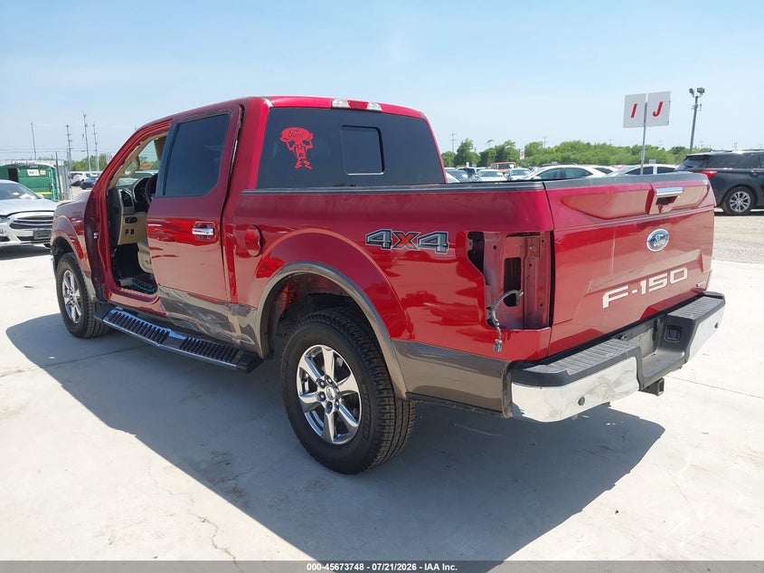 2020 Ford F-150 Lariat VIN: 1FTEW1EP7LKF15604 Lot: 45673748