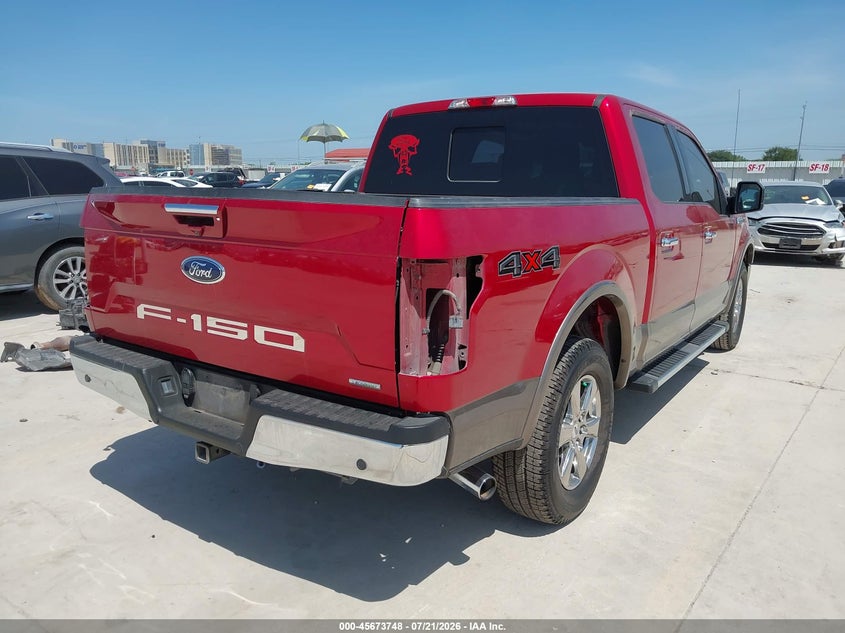 2020 Ford F-150 Lariat VIN: 1FTEW1EP7LKF15604 Lot: 45673748